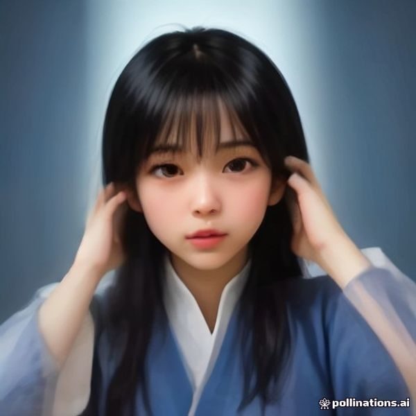词典网主笔沈砚的示意头像插画，人物侧身坐在书架前翻阅资料，米色毛衣与酒红围巾配色，背景虚化的书脊营造安静的研究氛围